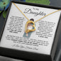 Daughter from Dad l Forever Love Necklace