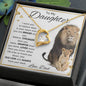 Daughter from Dad l Forever Love Necklace