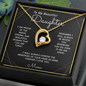 Daughter from Mom l Forever Love Necklace