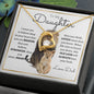 To My Daughter from Dad l Forever Love Necklace