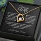 To my Wife - Feel My Love l Forever Love Necklace