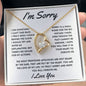 I'm Sorry - (White) l Forever Love Necklace