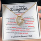To My Daughter - I Love You l Forever Love Necklace