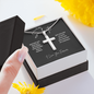 To My Soulmate l Stainless Cross Necklace