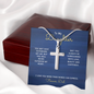 Daughter from Dad l Stainless Cross Necklace