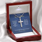 Daughter from Dad l Stainless Cross Necklace