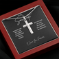 To My Soulmate l Stainless Cross Necklace