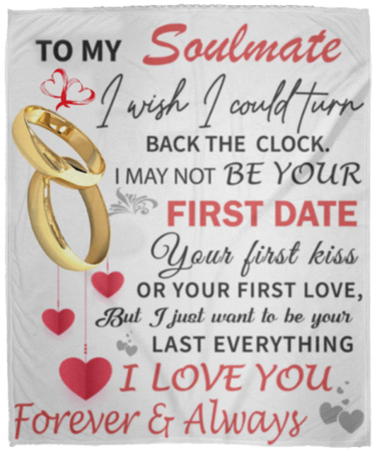 Soulmate - Cozy Plush Blanket - 50x60