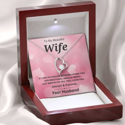 My Wife - Loving You l Forever Love Necklace