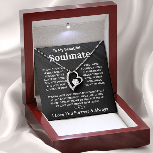 Soulmate - My Home l l Forever Love Necklace