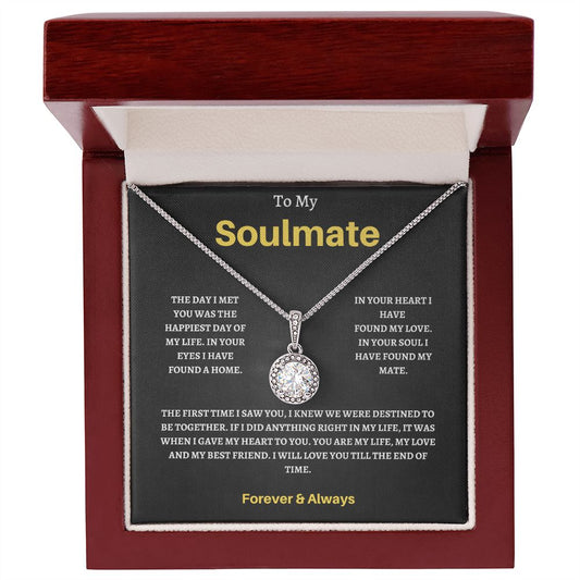 To My Soulmate l Eternal Hope Necklace