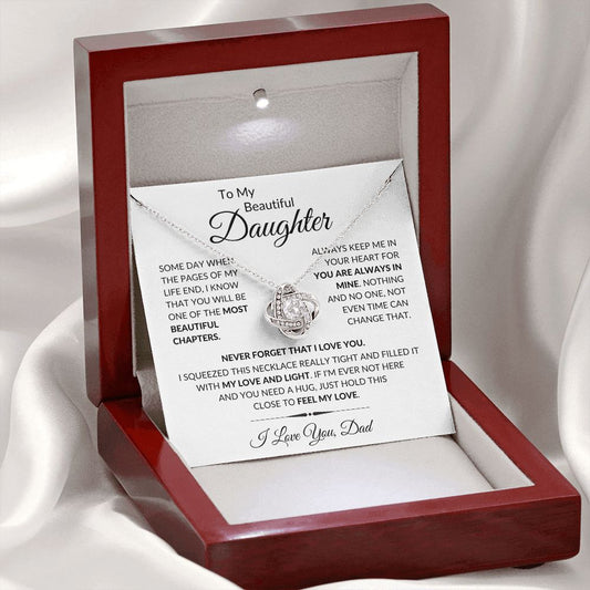 Daughter - Chapters l From Dad l Love Knot Necklace