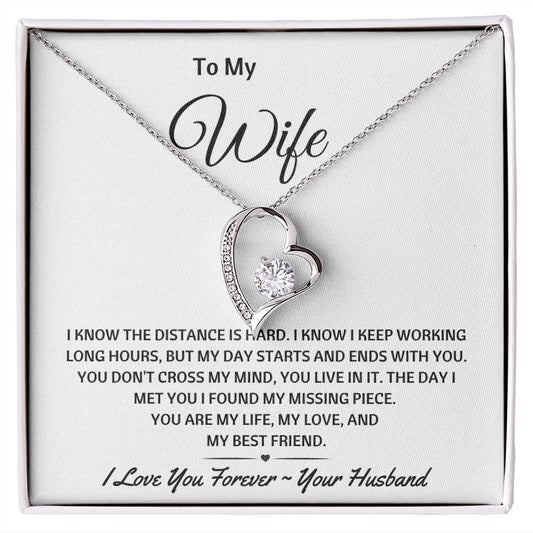 To My Wife - Start l Forever Love Necklace