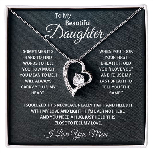 Daughter - Blue l Forever Love Necklace