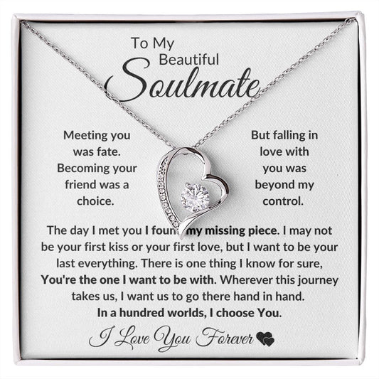 Soulmate - World l Forever Love Necklace
