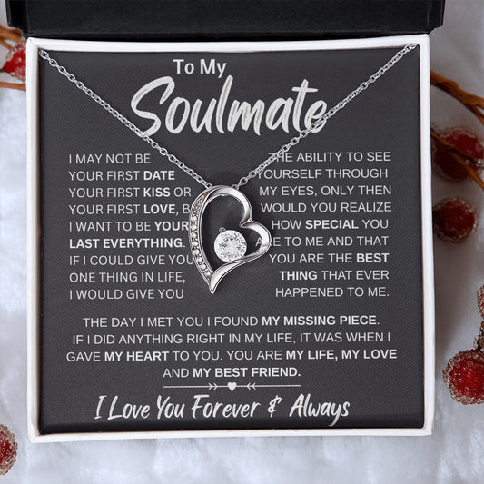 My Soulmate  -  Best Friend l Forever Love Necklace