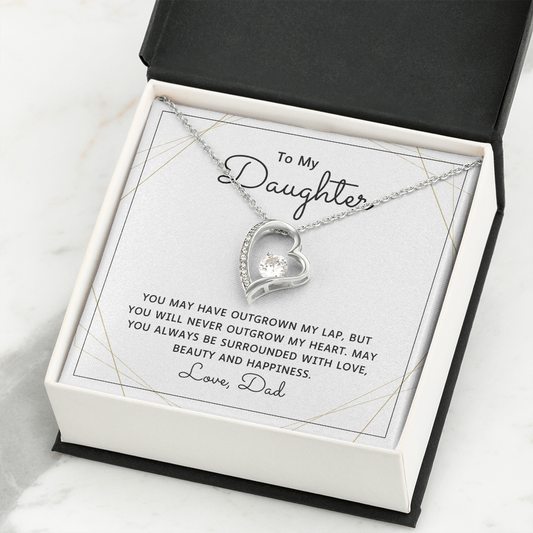 Daughter from Dad l Forever Love Necklace